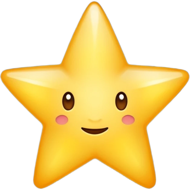 Constelación de estrellas emoji
