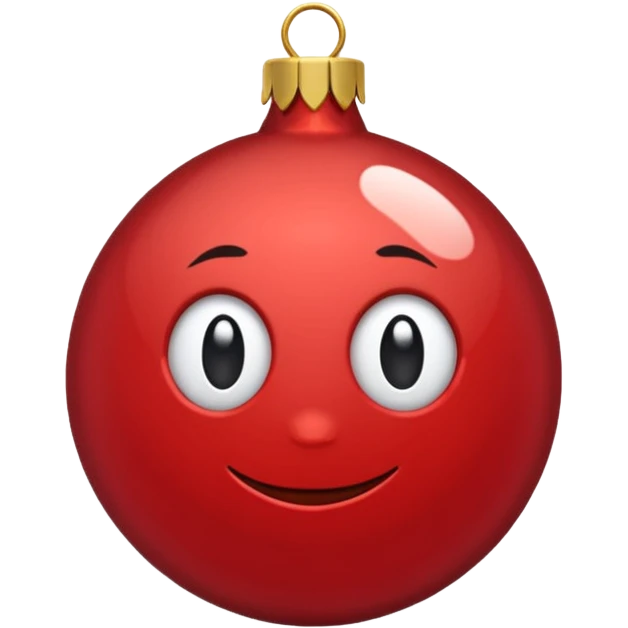 A Red Ornament emoji