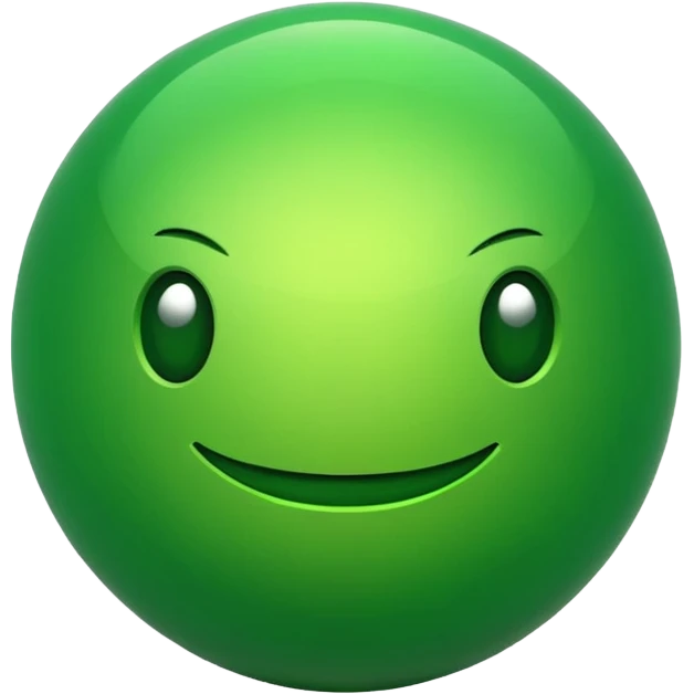 green digital emoji