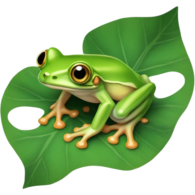 a tree frog emoji