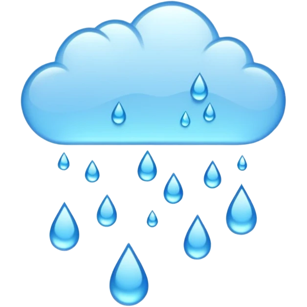 Rain emoji