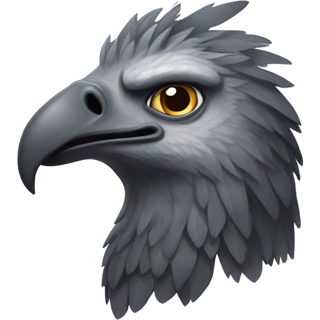 Hippogriff head emoji