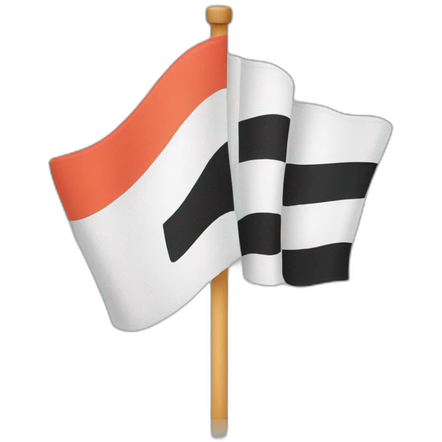finish flag emoji