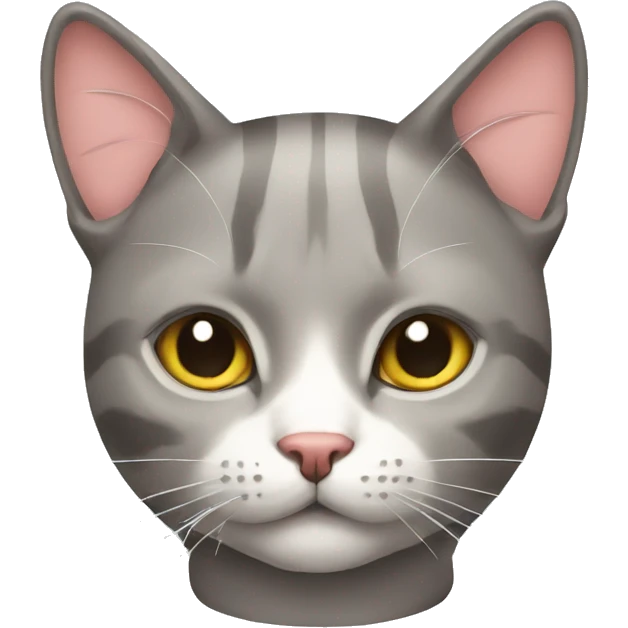 Cat with ribbon on head  emoji