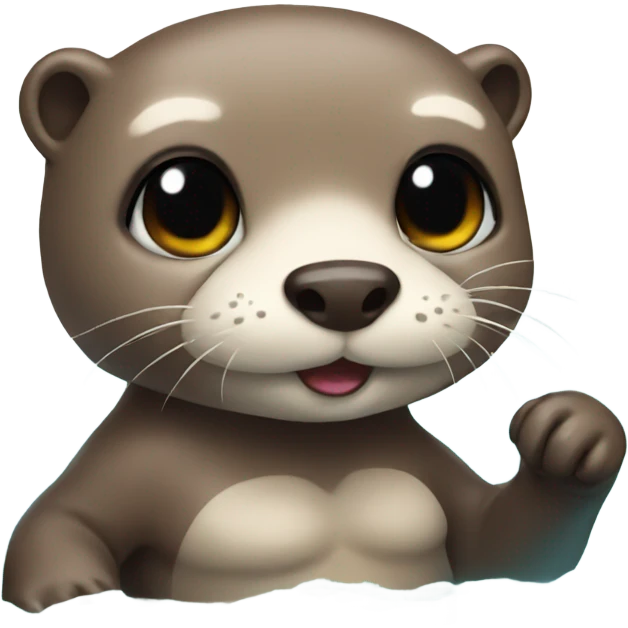 an bikini otter emoji