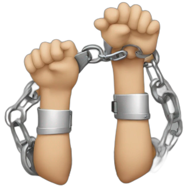 trump-in-handcuffs emoji