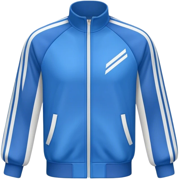 retro track jacket emoji