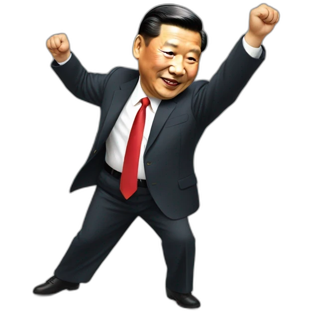 xi jinping dancing emoji