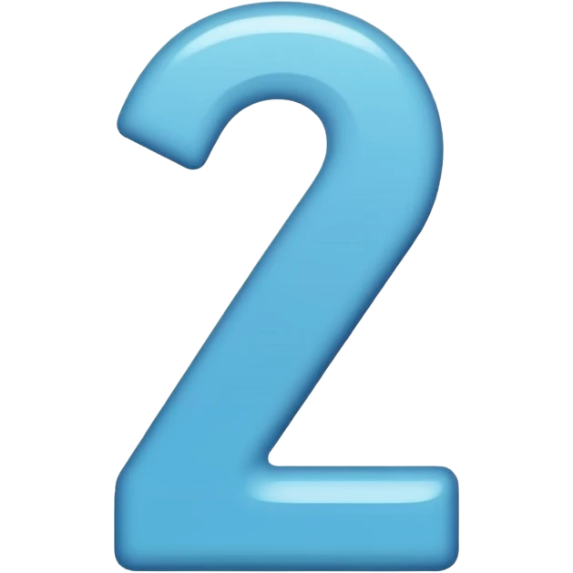 number one emoji