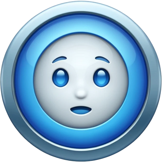 🚨🔵 emoji