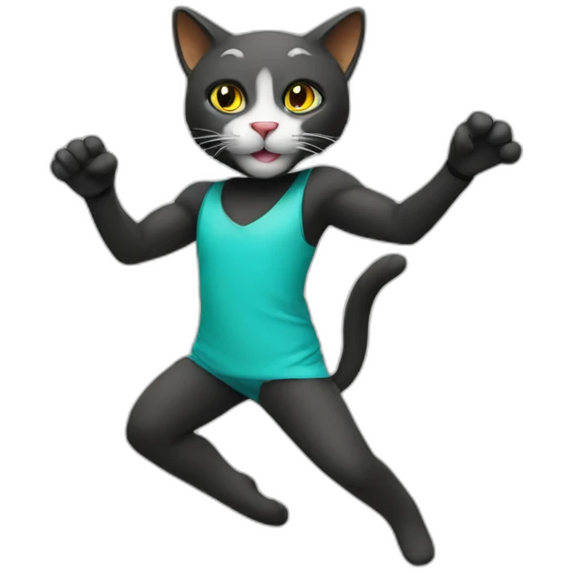 cat dancer emoji