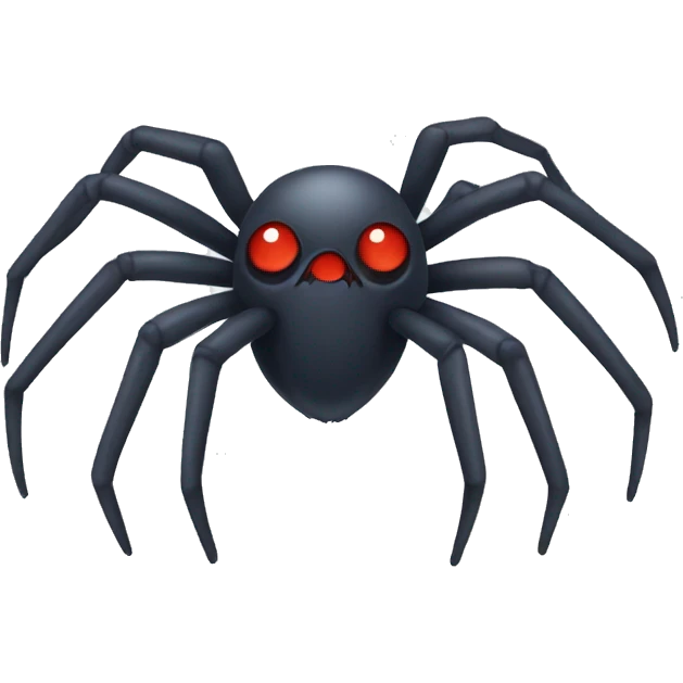 Volatile spider emoji