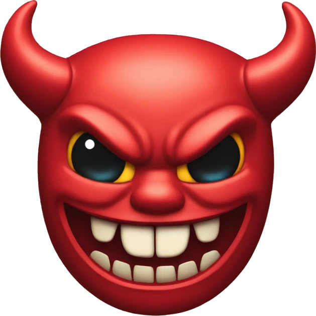 toy machine devil logo emoji
