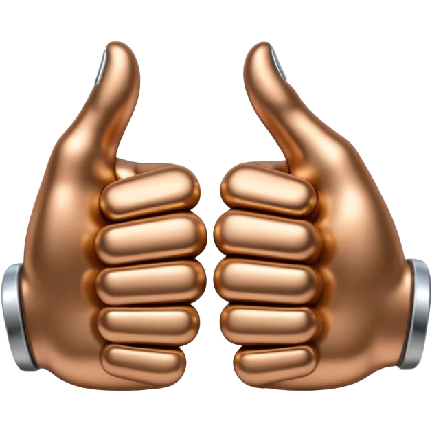 👍 and 👎 combined together emoji