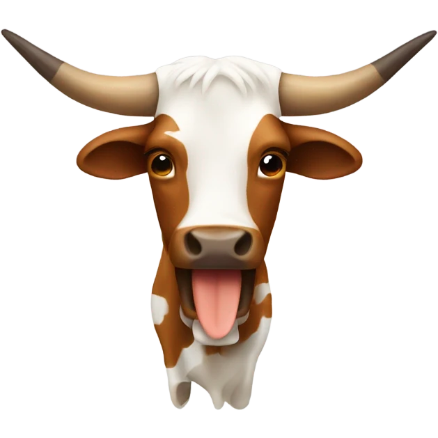 Longhorn crying emoji