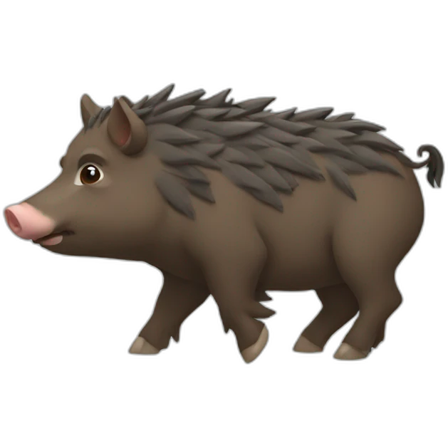 boar keyboard emoji
