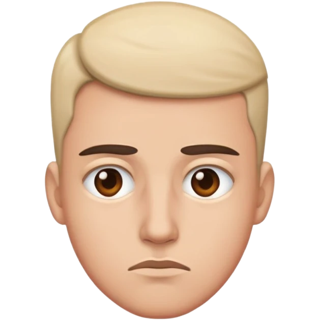 tense side eye emoji