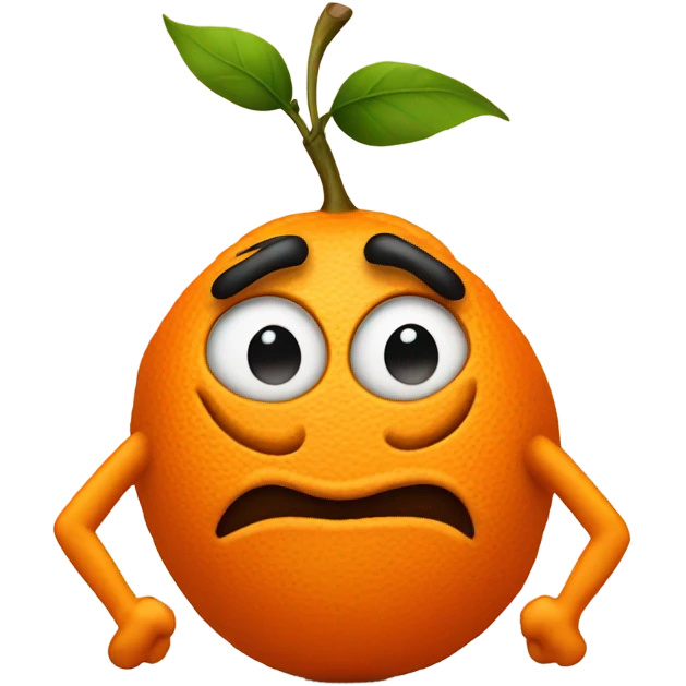Annoying irange emoji