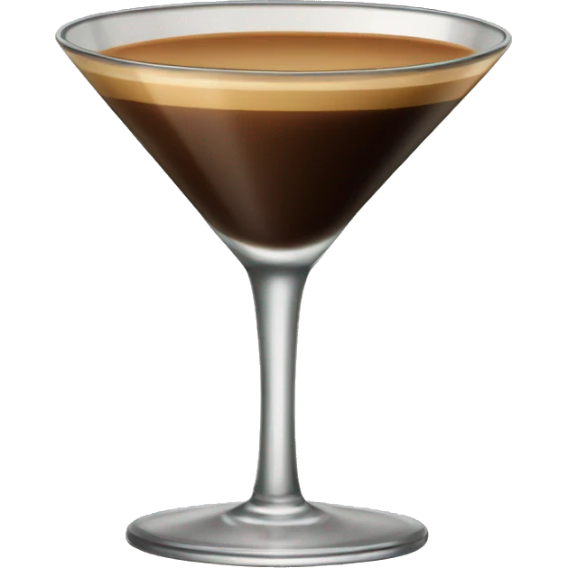 Cocktail expresso martini emoji