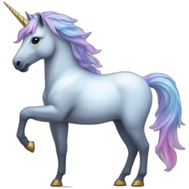 unicorn graph emoji