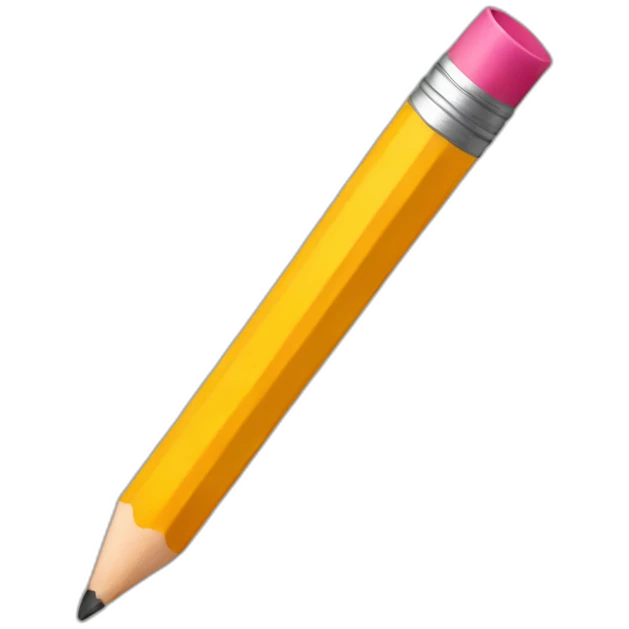 Pencil jump emoji