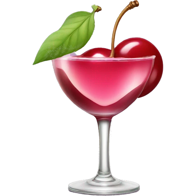 cosmopolitan with a cherry on top emoji