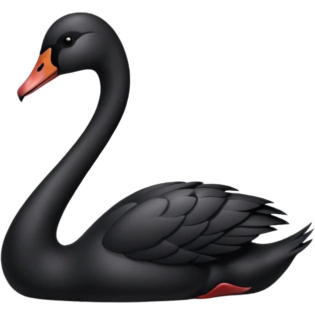 Cisne negro emoji
