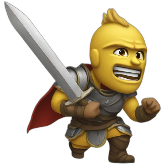 meme warrior emoji