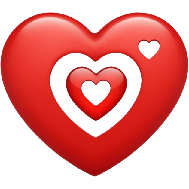 Heart with text sr + dp inside emoji