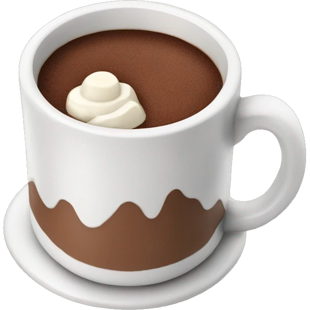 Hot chocolate emoji