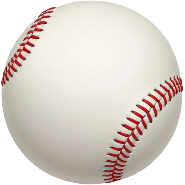 white baseball flying emoji