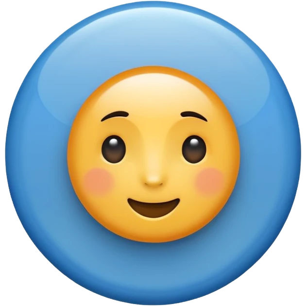 Blue tick emoji