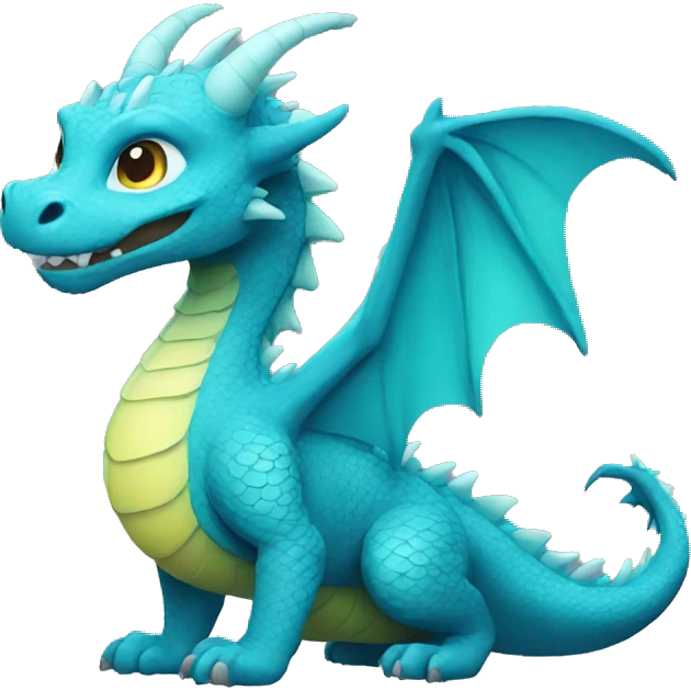 dragon cute Spring  emoji