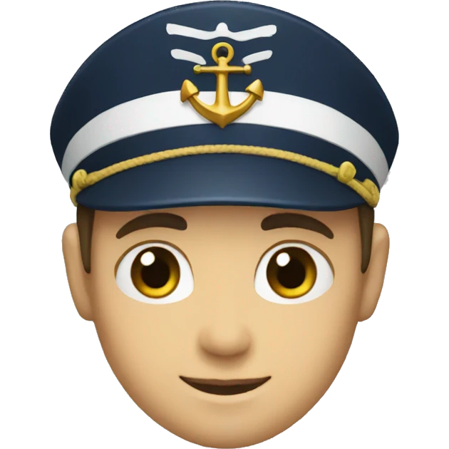only sailor cap no boy or man emoji