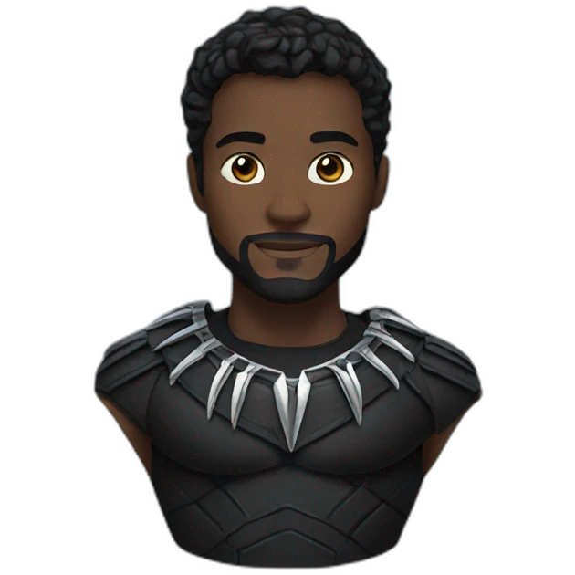 black panther emoji