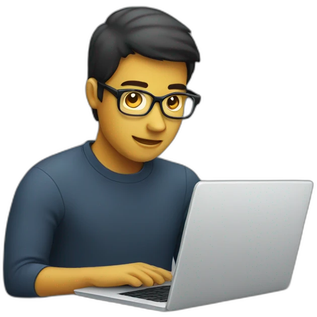 person using laptop emoji