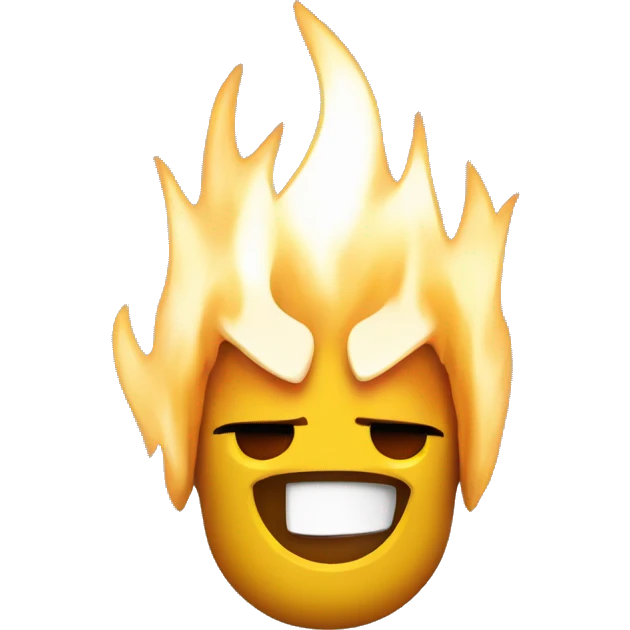 the flame emoji with Lego style emoji
