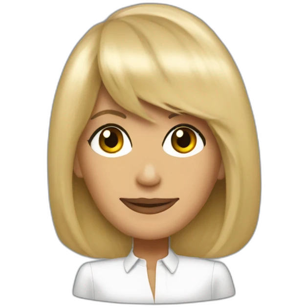 Brigitte macron emoji