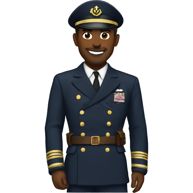 Captain loves you emoji