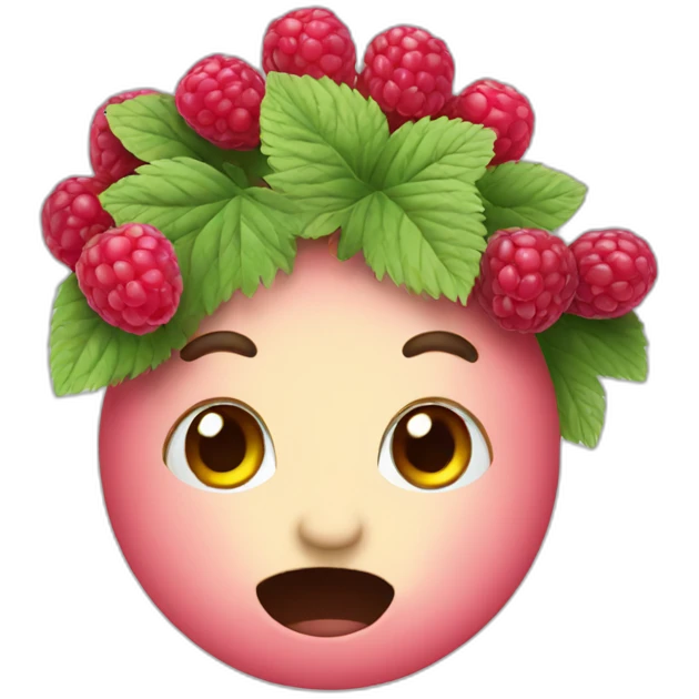 raspberry emoji