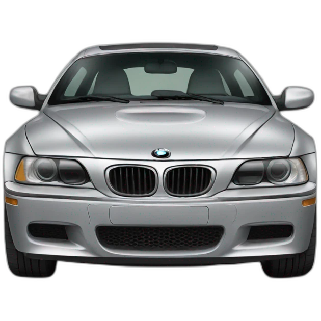 Silver BmW emoji