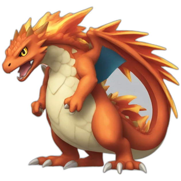 Pokémon dracaufeu mega évolution emoji