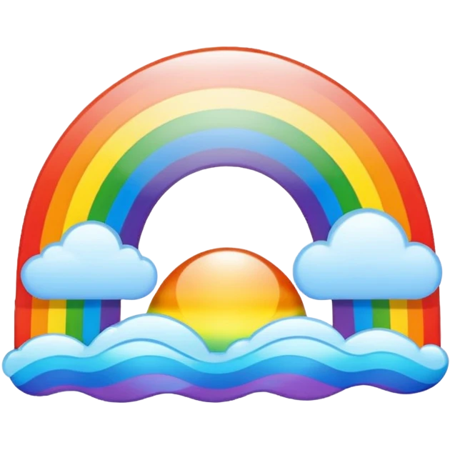 🎈🌄🌈 emoji
