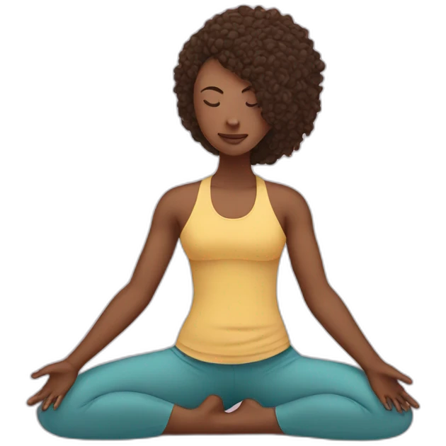 yoga emoji