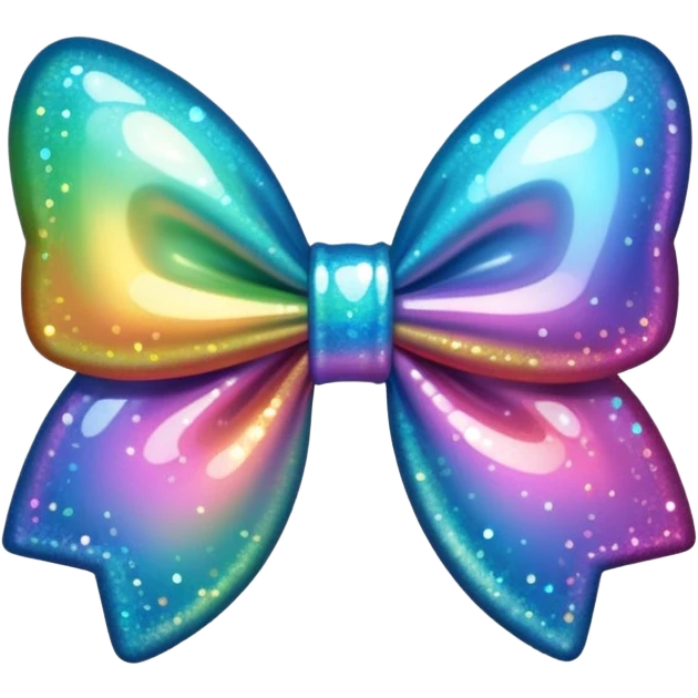 Glitter Bow emoji