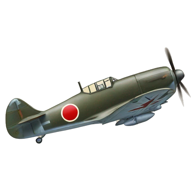 Japanese A6M Zero emoji