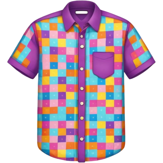 colourful shirt emoji