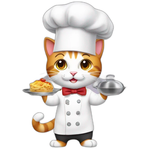 Chef cat emoji