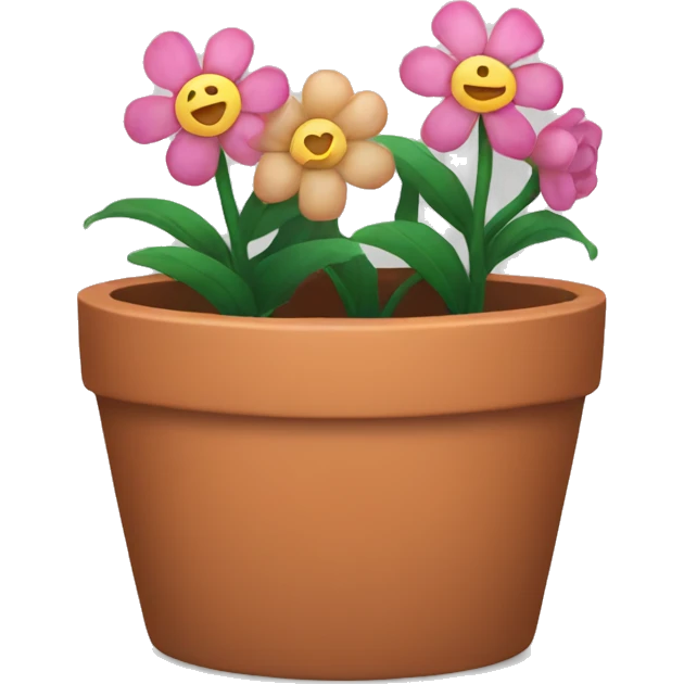 flower pot emoji