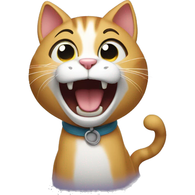 singing cat emoji